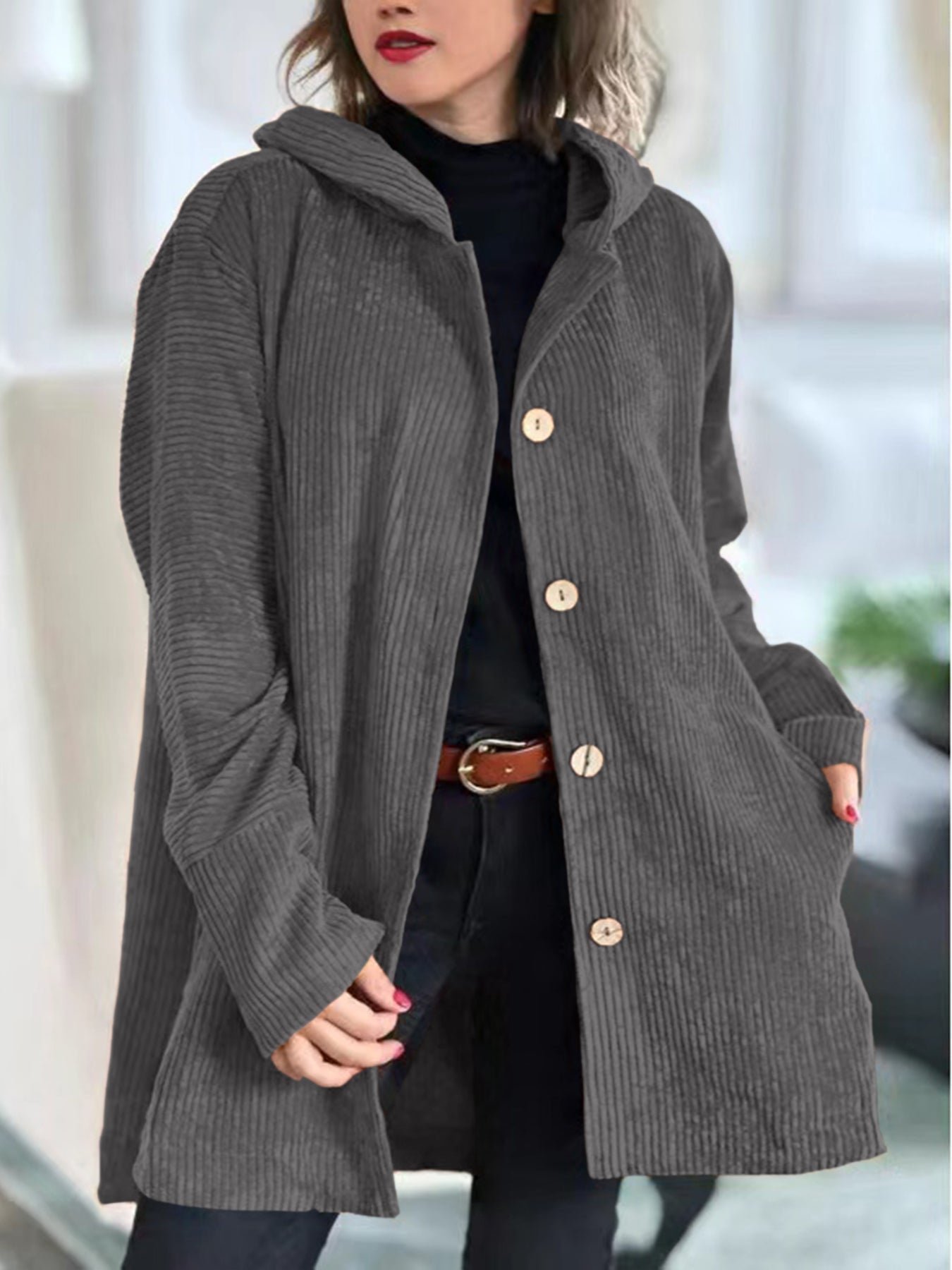 Luzia | Cozy Hooded Jacket