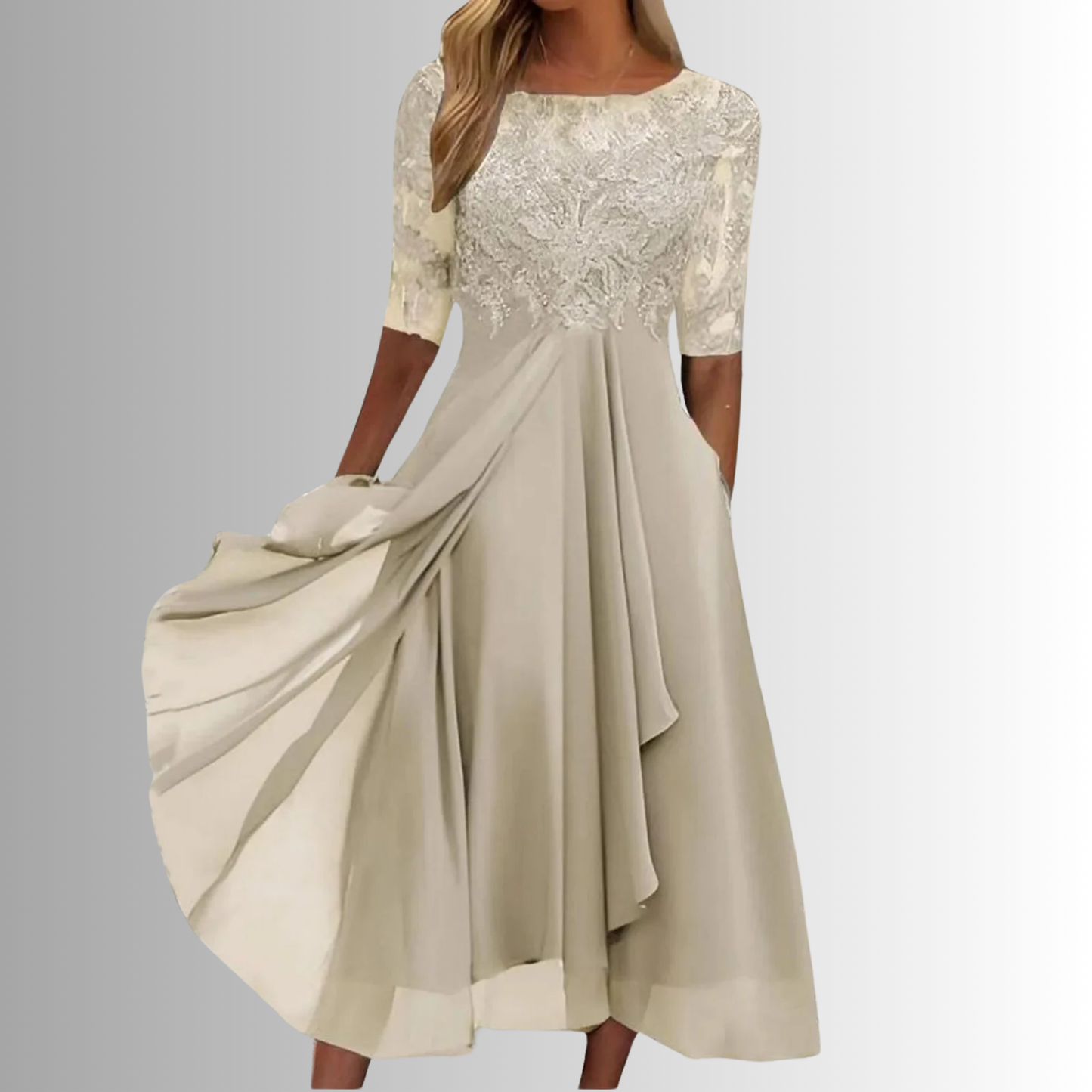Nina | Graceful Lace Dress