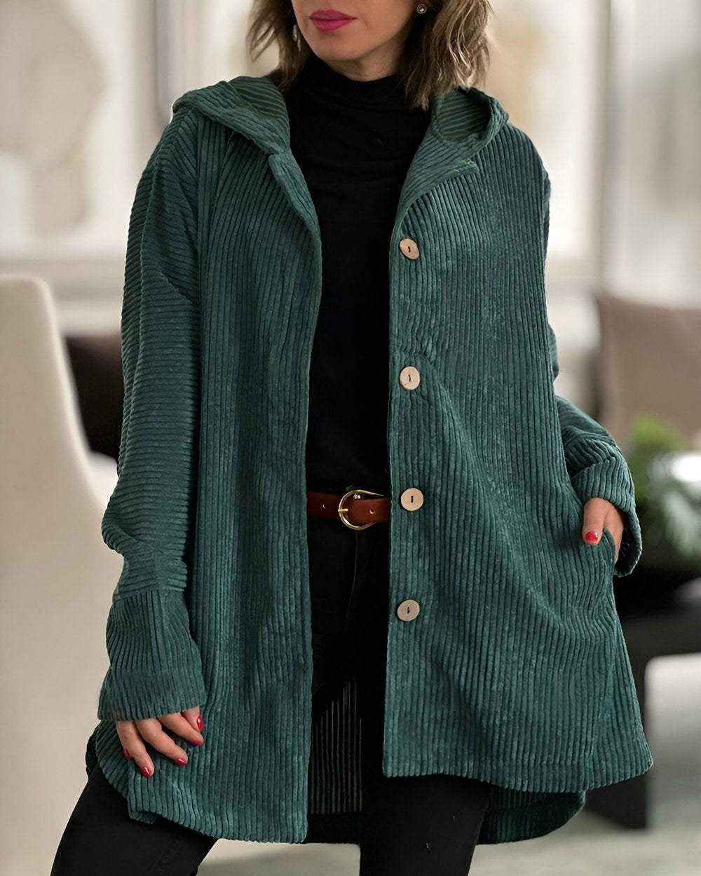 Luzia | Cozy Hooded Jacket