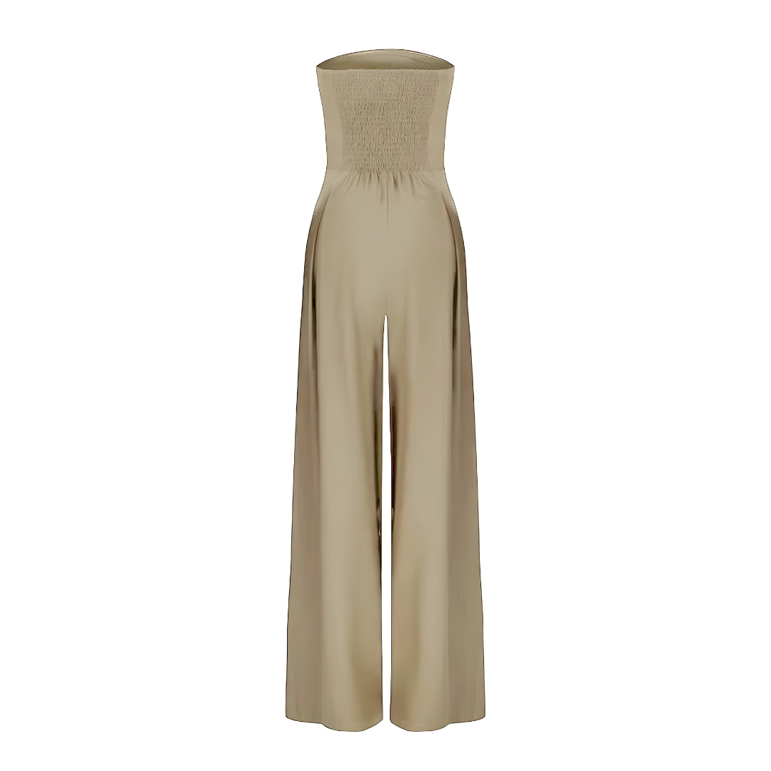 Maris | Strapless Wide-Leg Jumpsuit