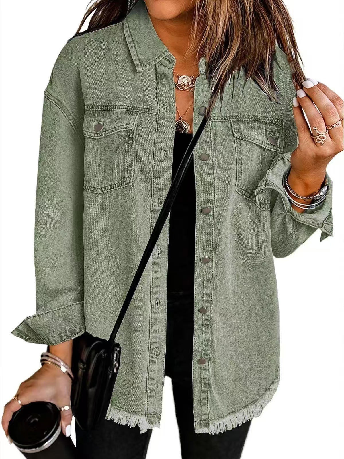 Saskia - Classic Everyday Denim Jacket