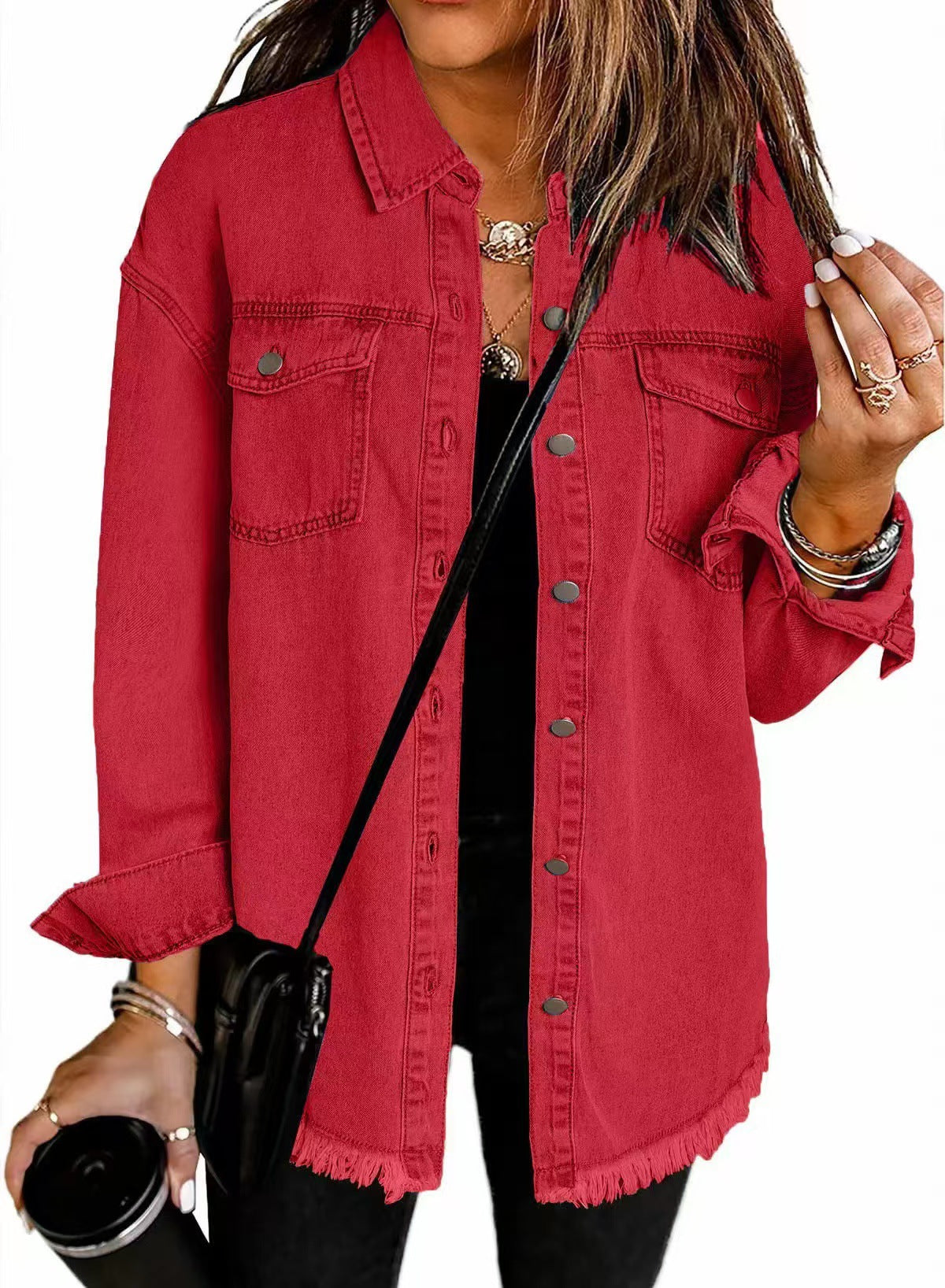 Saskia - Classic Everyday Denim Jacket