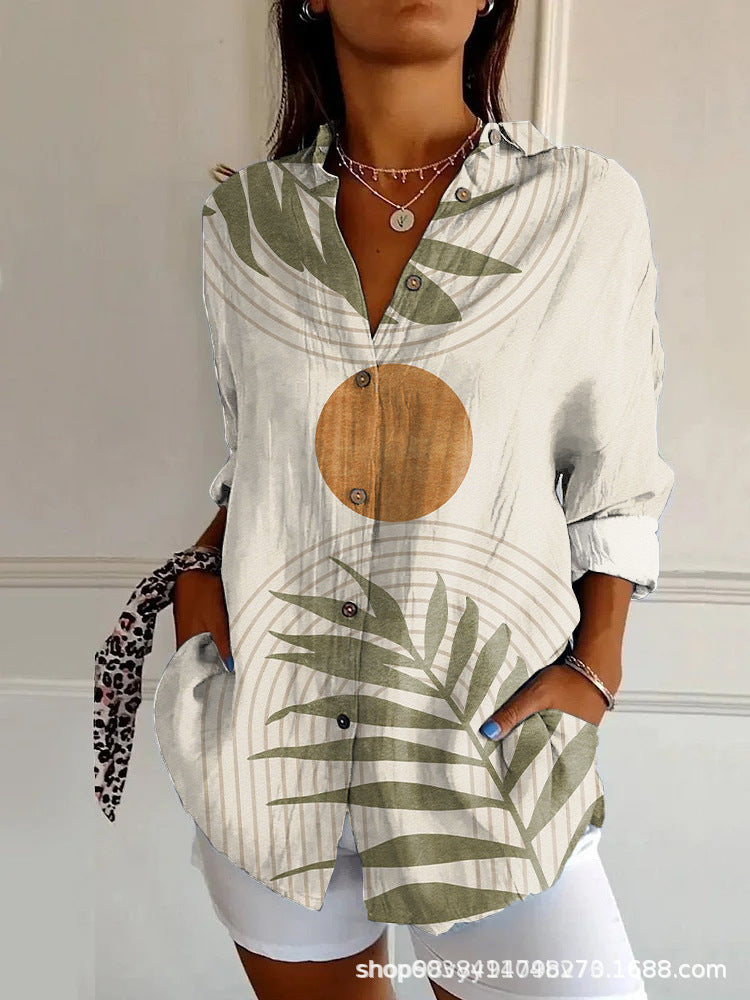 Paloma | Artistic Print Blouse