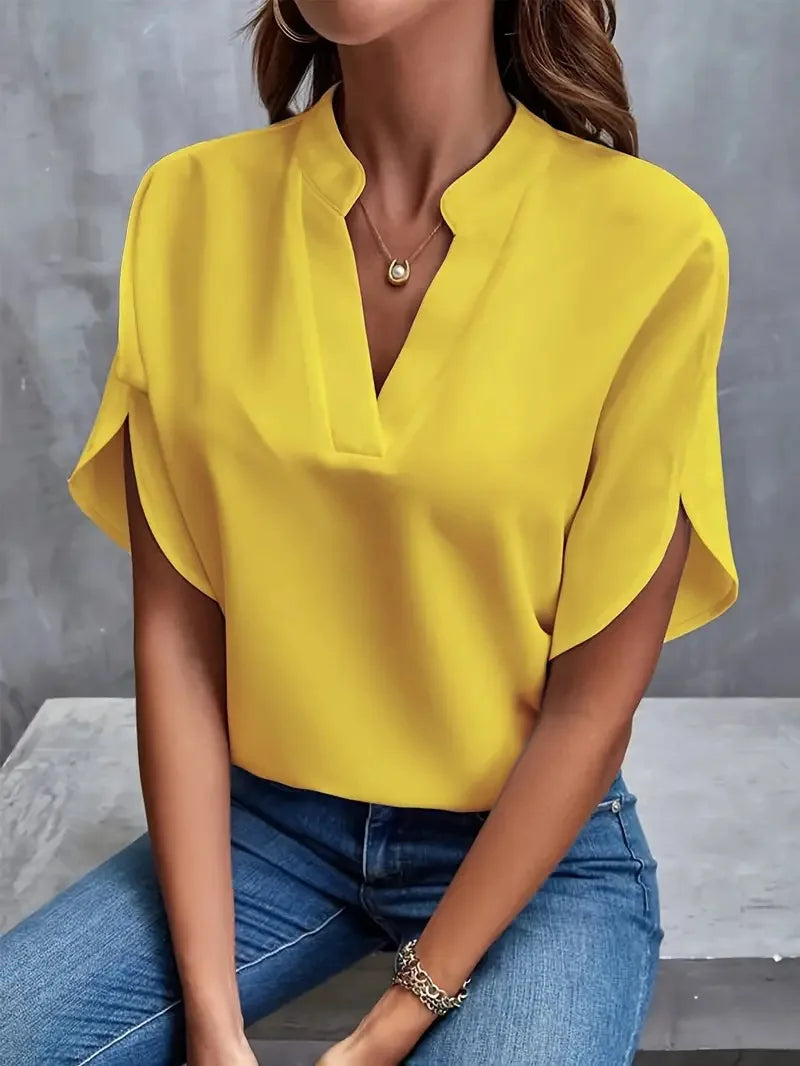 Zara | Elegant V-Neck Top