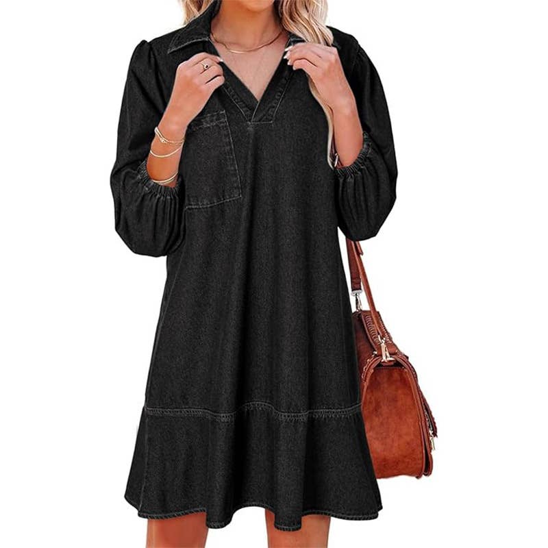 Leni | Casual Denim Dress