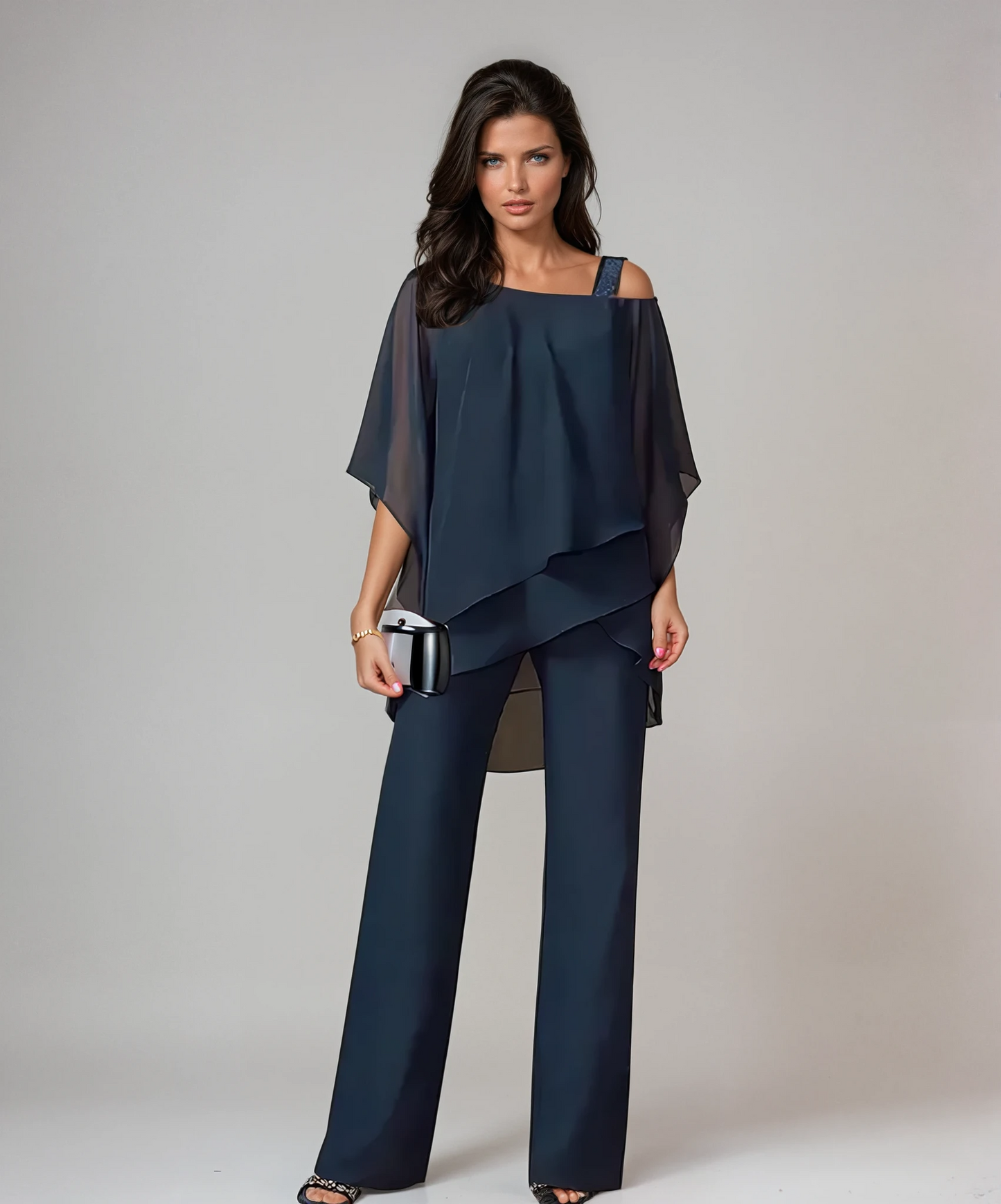 Melanie - Stylish Two-Piece Layered Set