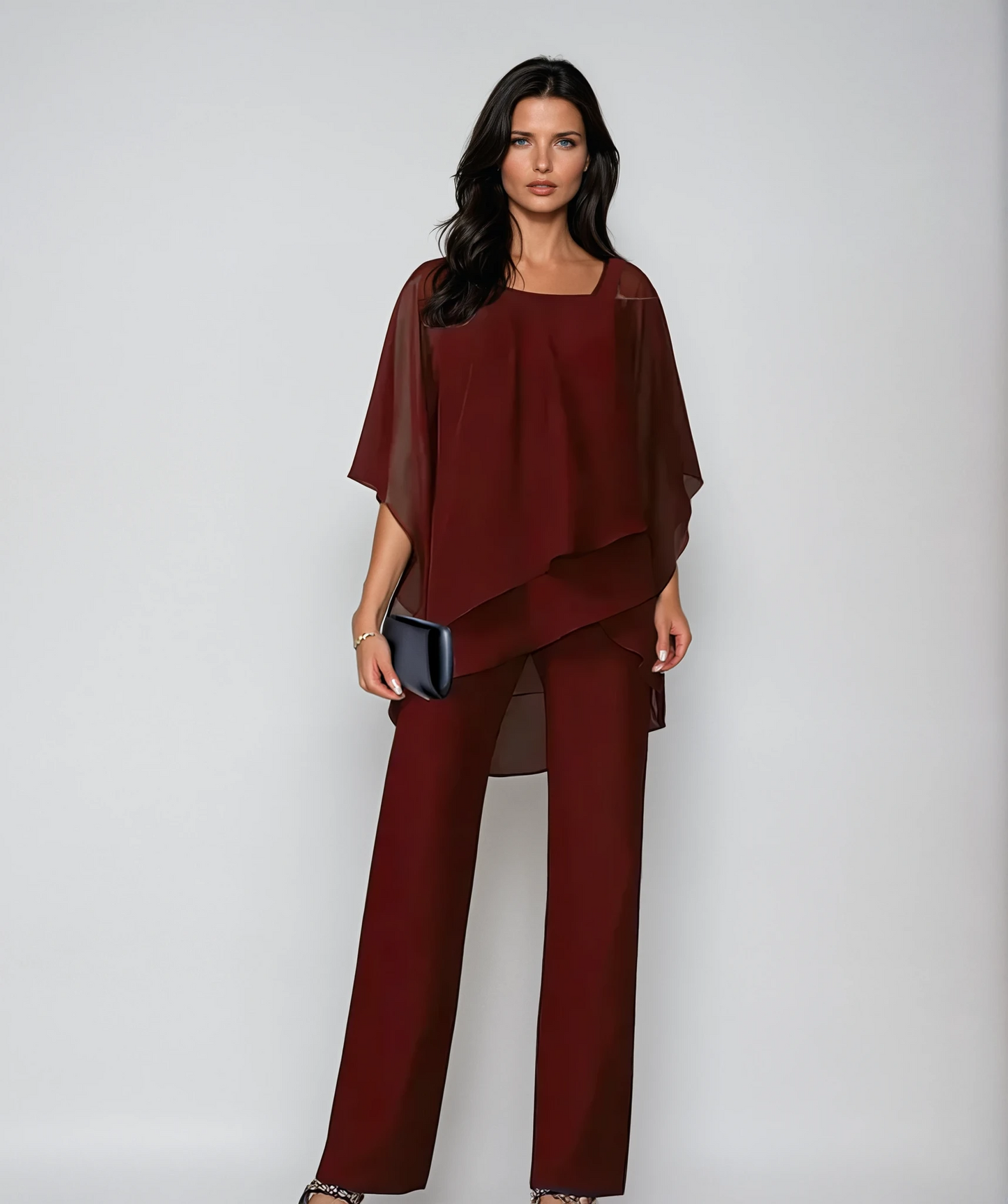 Melanie - Stylish Two-Piece Layered Set