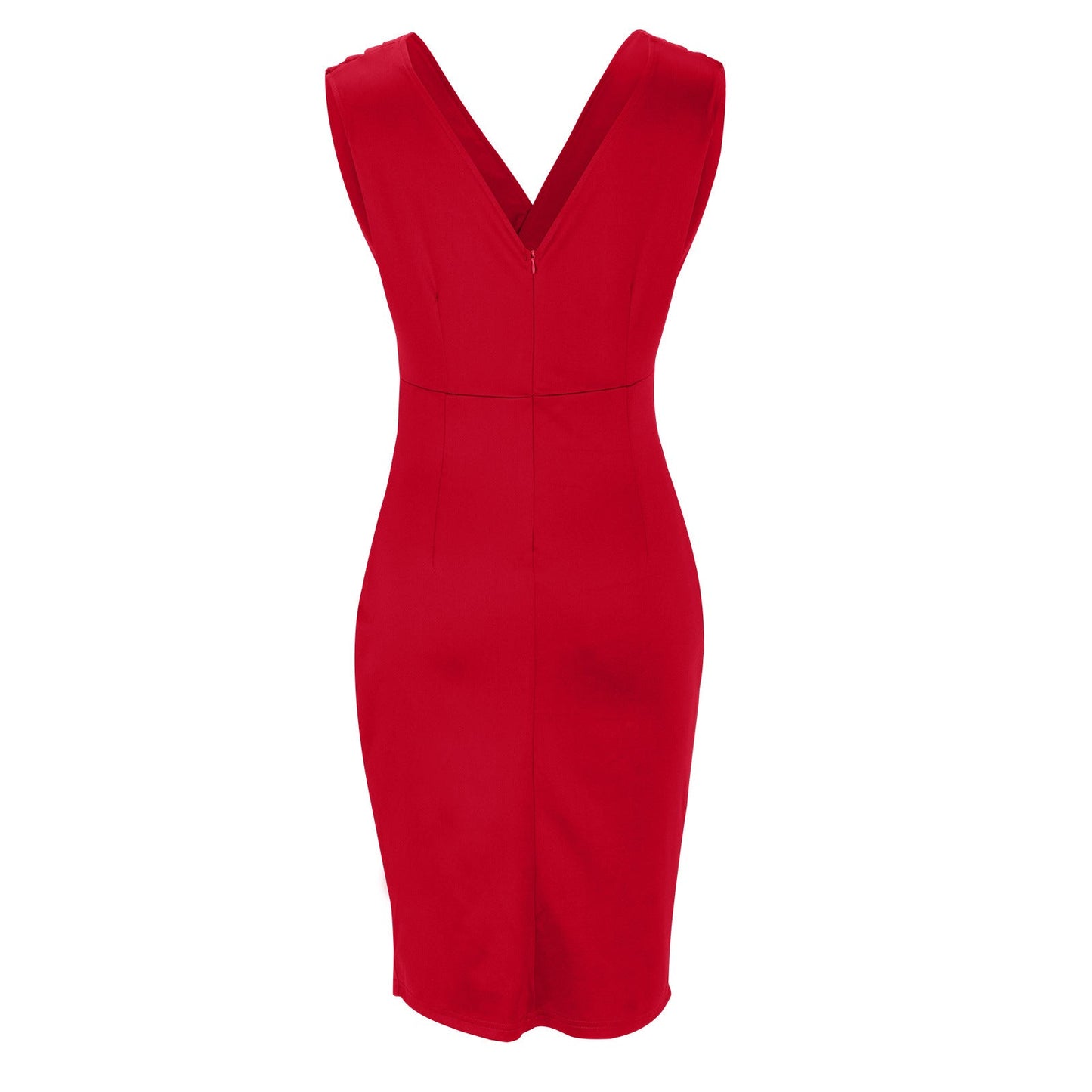 Raya | V-Neck Slit Dress