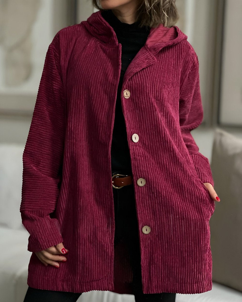 Luzia | Cozy Hooded Jacket