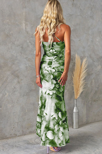 Mira | One-Shoulder Floral Print Dress
