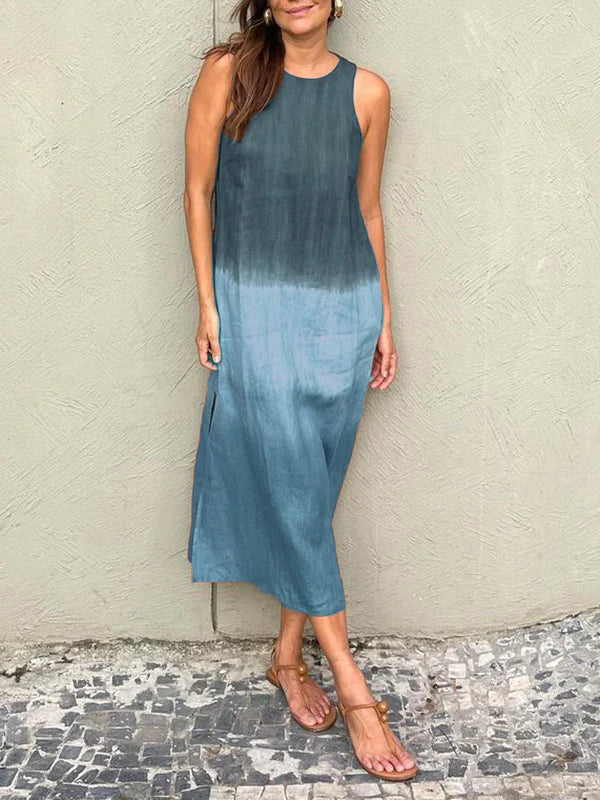 Milly | Elegant Dress with Natural Print