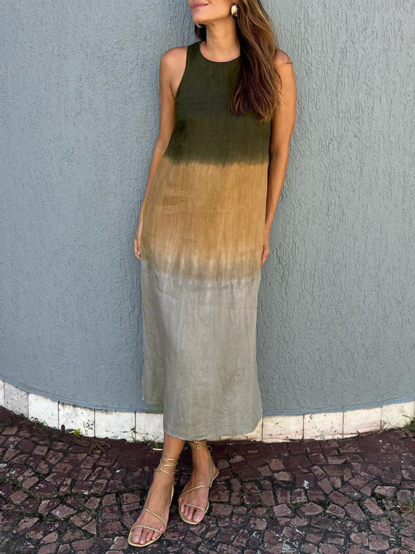 Milly | Elegant Dress with Natural Print