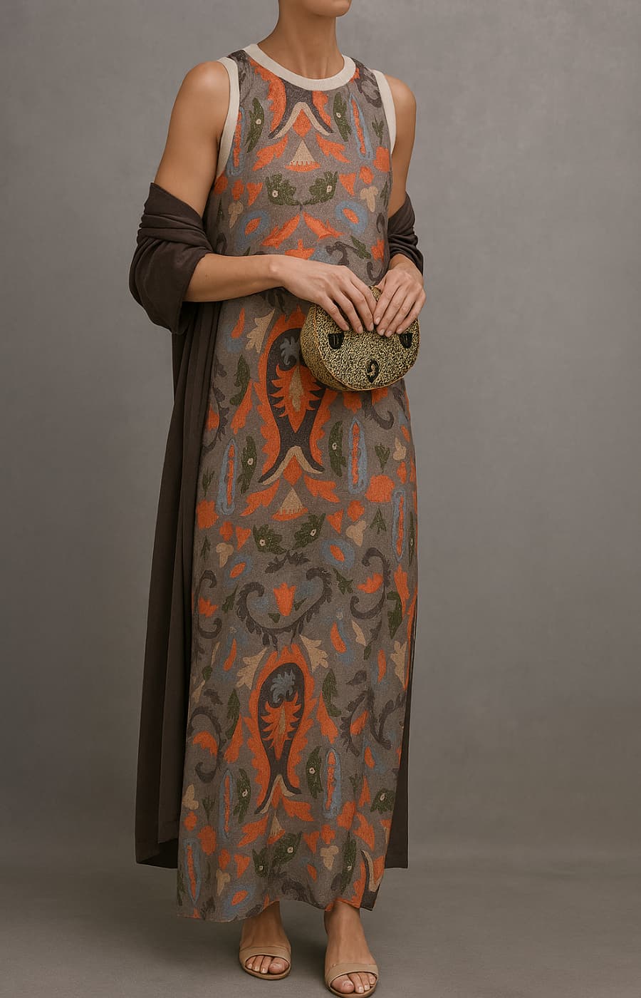 Coralie | Bohemian Chic Maxi Dress