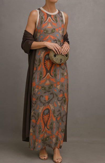 Coralie | Bohemian Chic Maxi Dress