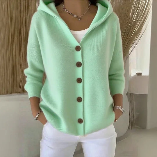 Flora | Relaxed Long Sleeve Cardigan
