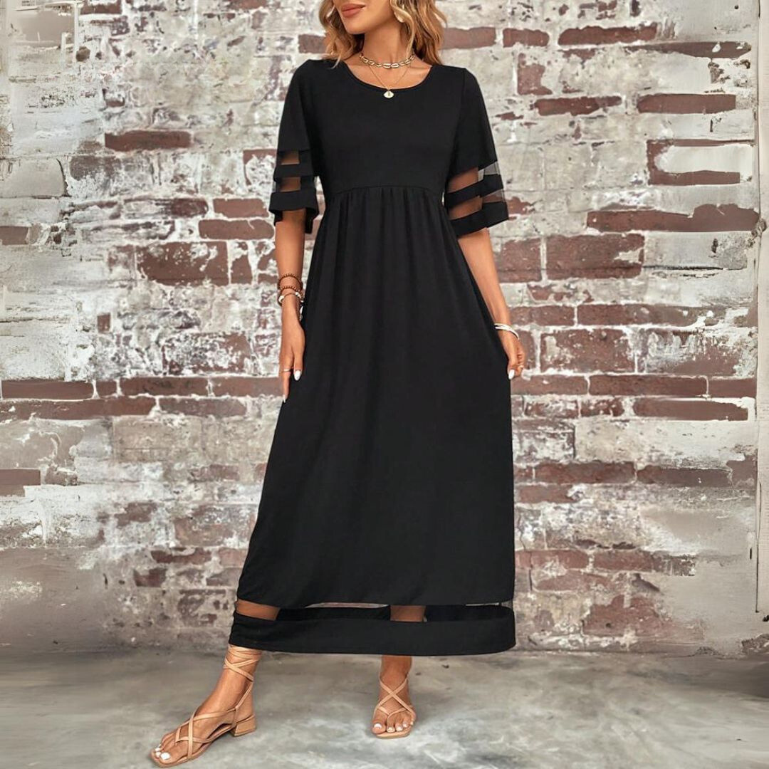 Selina | Elegant Flow Midi Dress