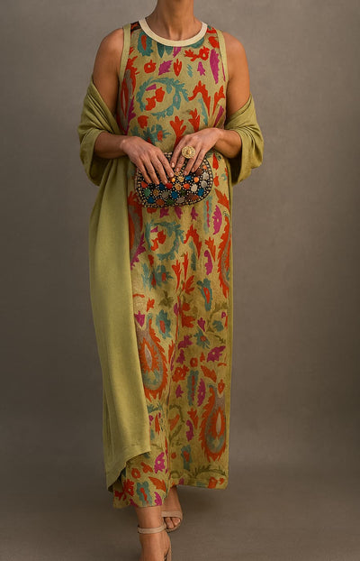 Coralie | Bohemian Chic Maxi Dress