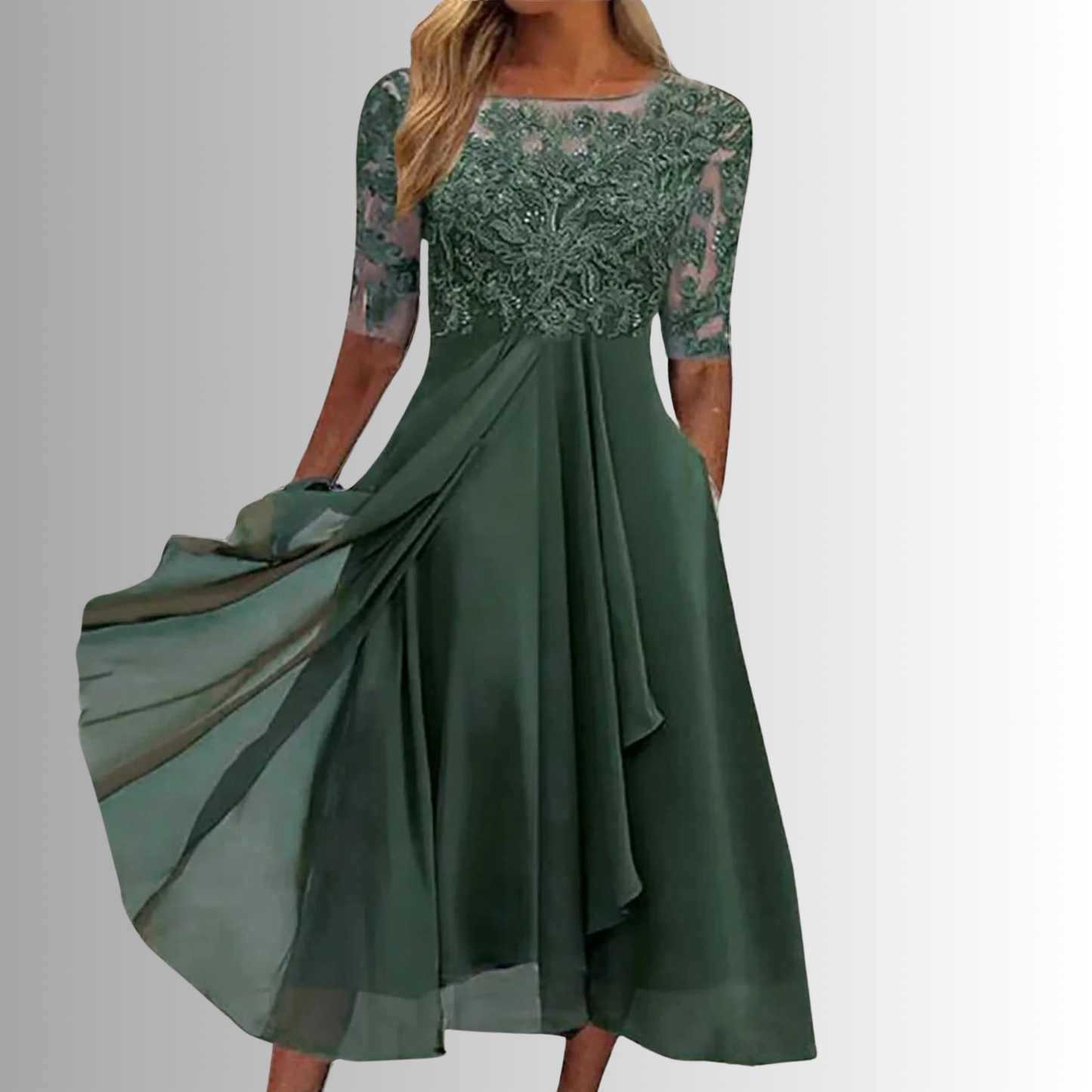 Nina | Graceful Lace Dress