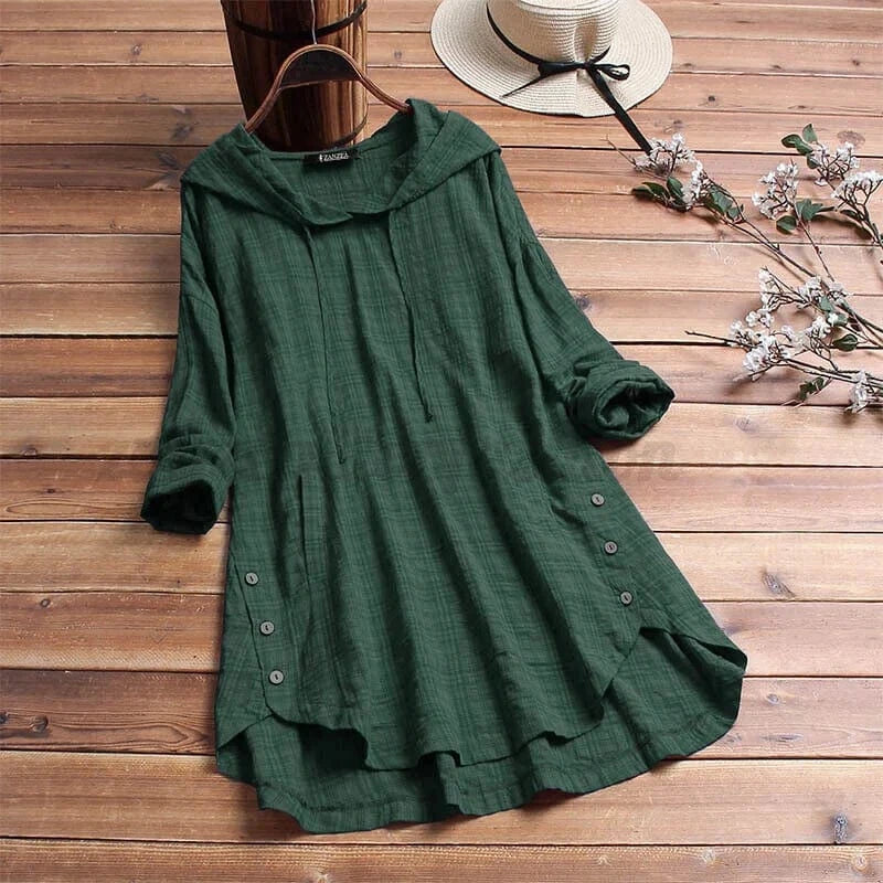 Kaia | Casual Tunic Dress with Hood