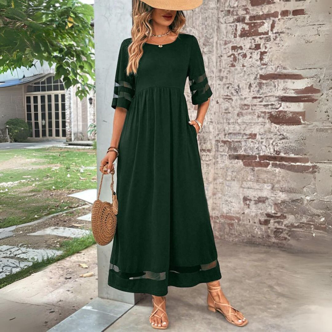 Selina | Elegant Flow Midi Dress