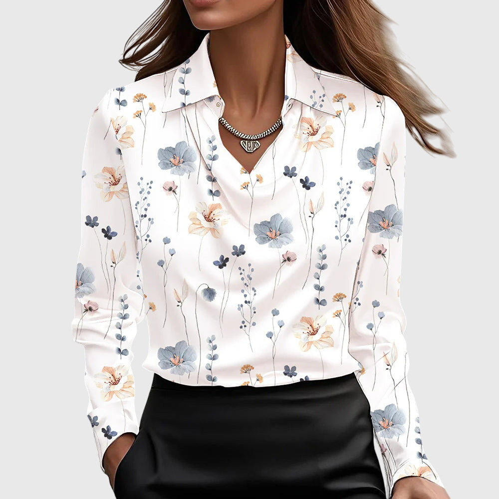 Elanora – Elegant Shiny Blouse
