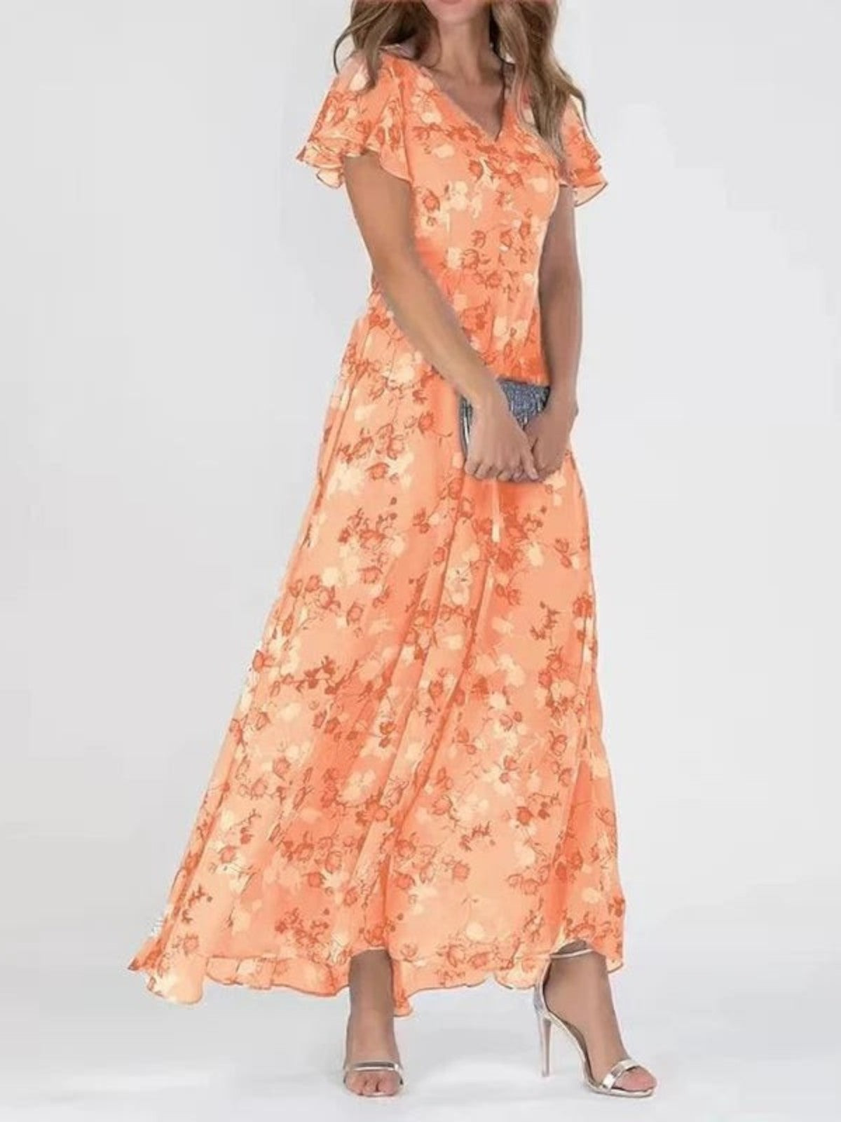 Evalina | Graceful Flow Maxi Dress