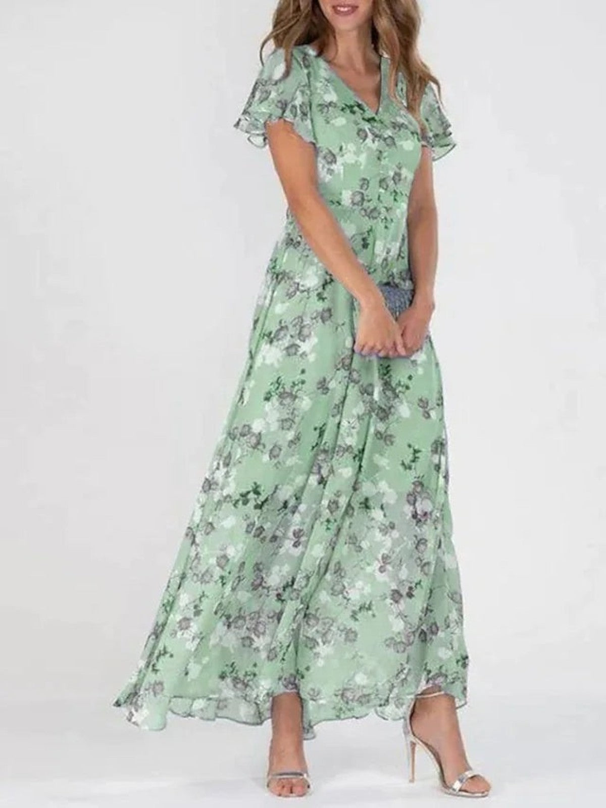 Evalina | Graceful Flow Maxi Dress