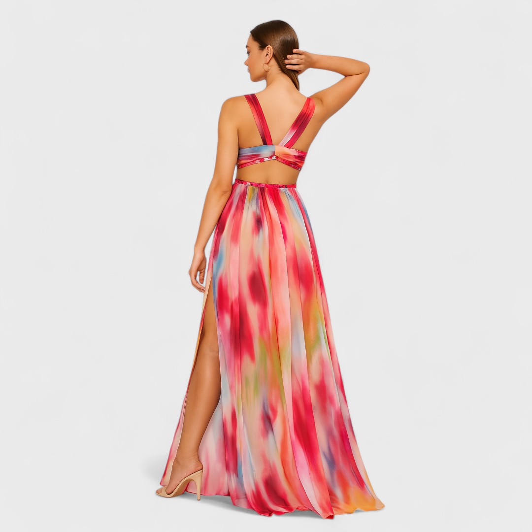 Anna | Painted Long Dress