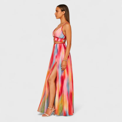 Anna | Painted Long Dress