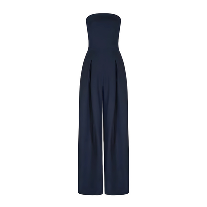 Maris | Strapless Wide-Leg Jumpsuit