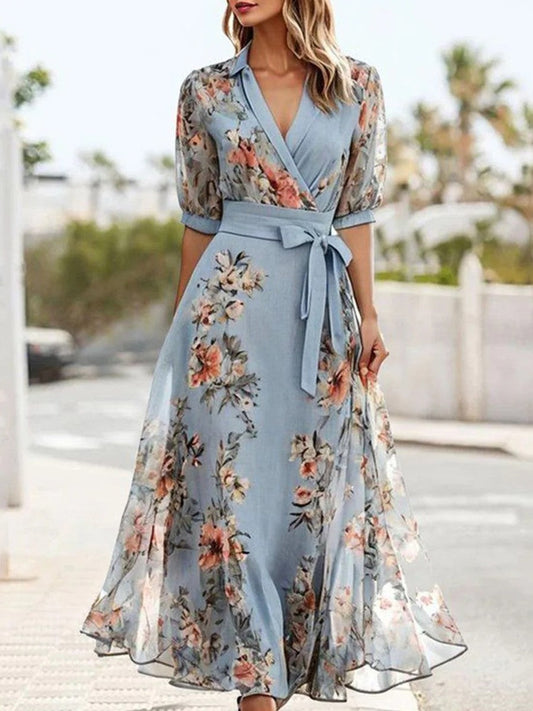 Amelia | Bloom Midi Dress