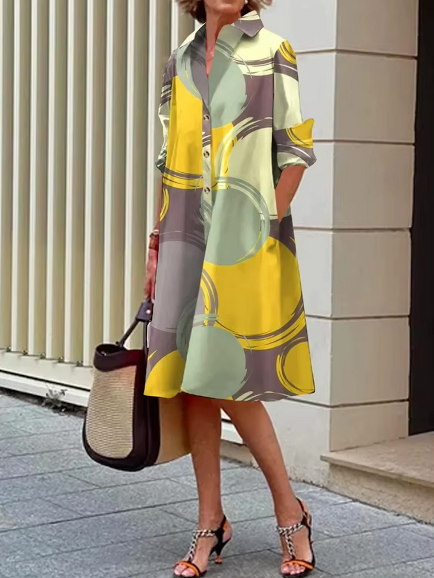 Bondi | Elegant Midi Dress – Multiple Prints & Colours