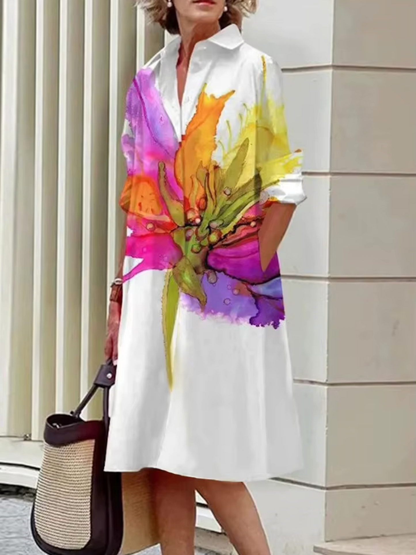 Bondi | Elegant Midi Dress – Multiple Prints & Colours