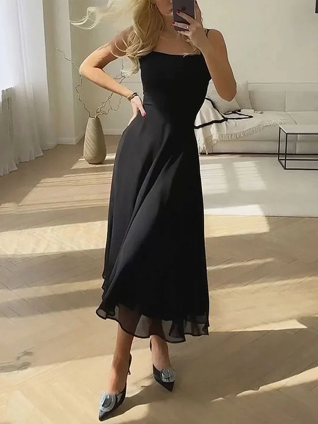 Livia | Effortlessly Elegant Cami Maxi Dress