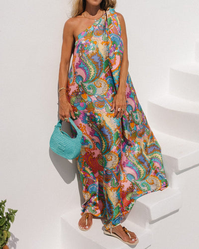 Elly | One-Shoulder Maxi Dress