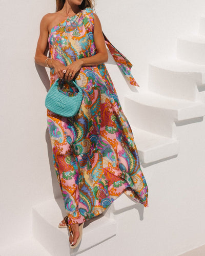 Elly | One-Shoulder Maxi Dress