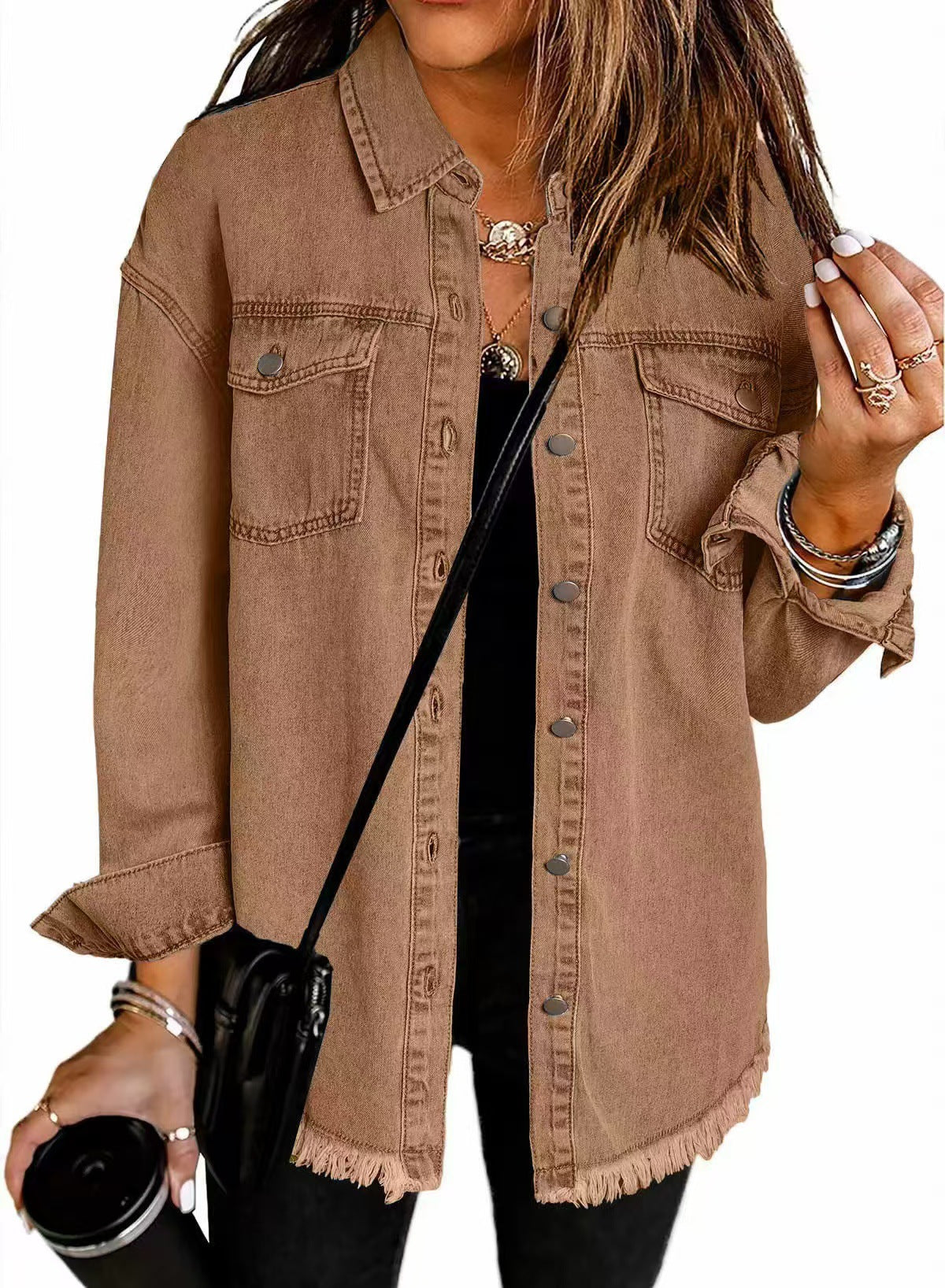 Saskia - Classic Everyday Denim Jacket