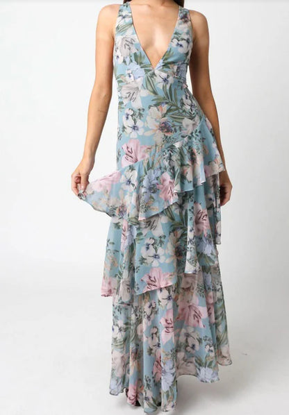 Valentina | Bloom Shift Midi Dress
