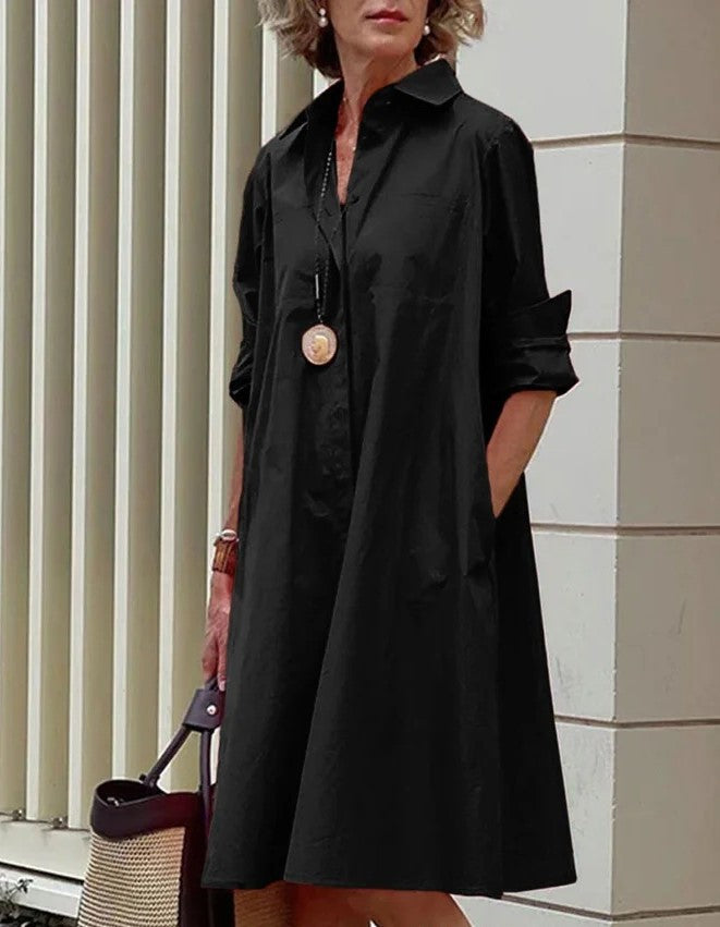 Luma | Elegant Midi Dress for Effortless Sophistication