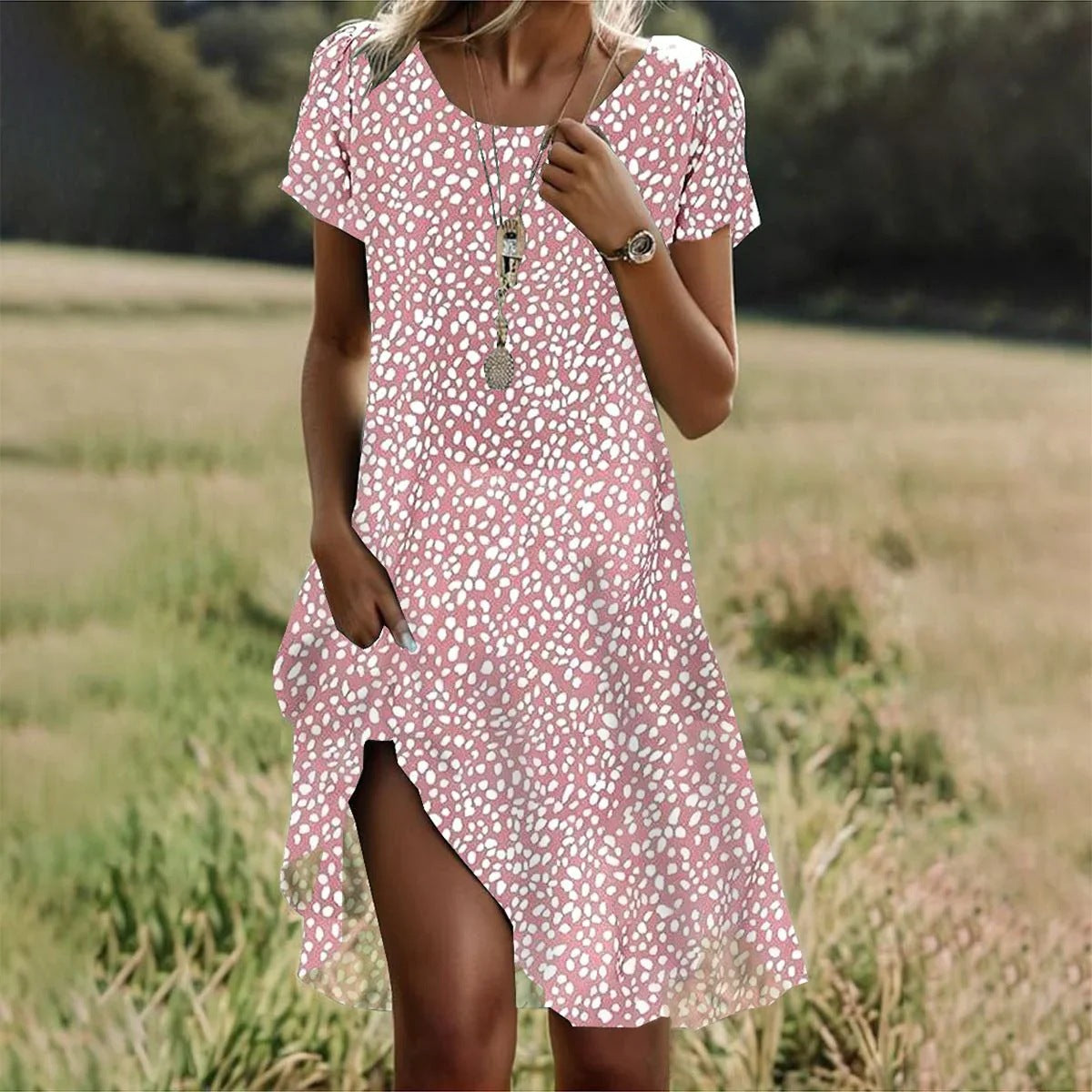 Zenya | Effortless Flow Midi Dress