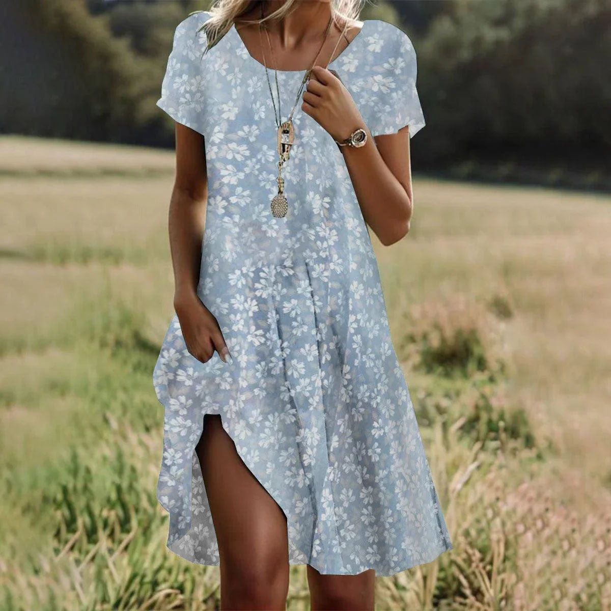 Zenya | Effortless Flow Midi Dress