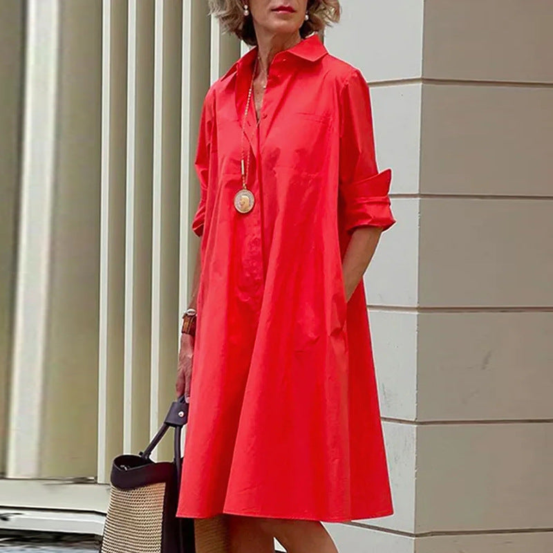 Luma | Elegant Midi Dress for Effortless Sophistication