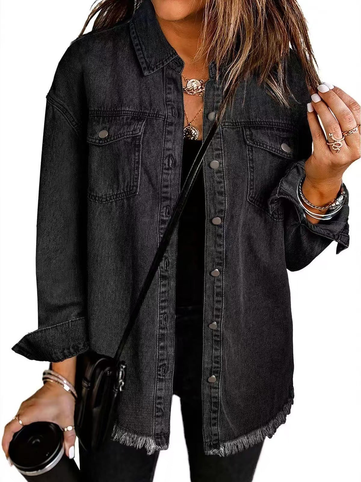 Saskia - Classic Everyday Denim Jacket