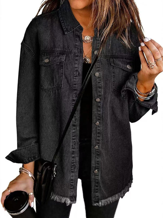 Saskia - Classic Everyday Denim Jacket