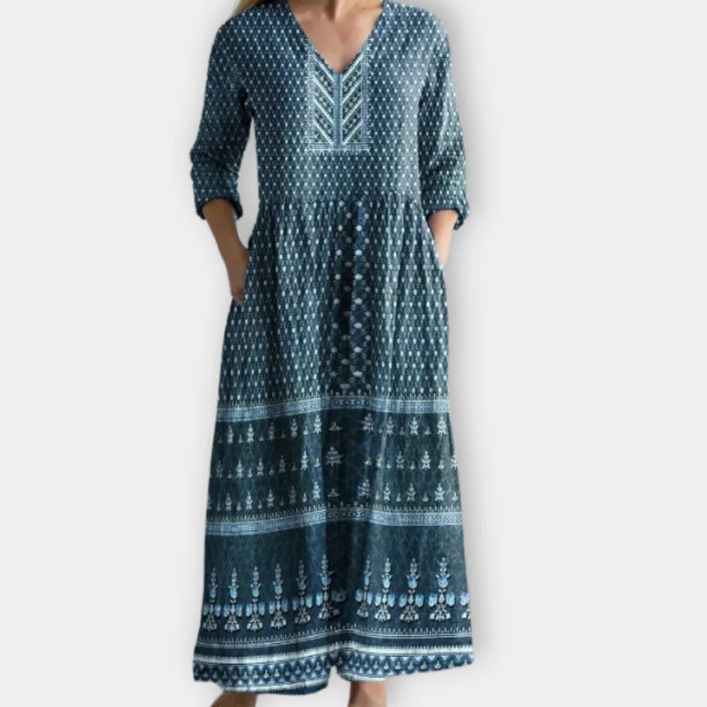 Shayla | Vintage Maxi-jurk