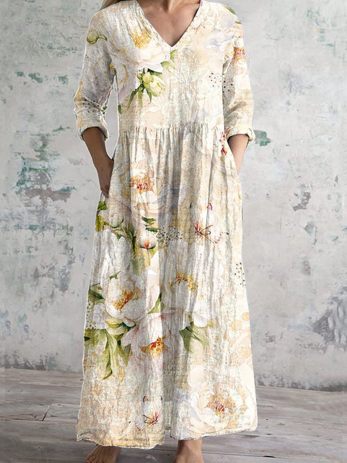 Shayla | Vintage Maxi-jurk