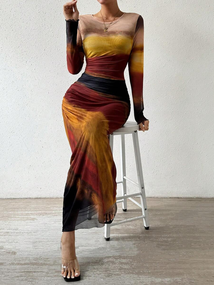 Alessia | Long Sleeve Bodycon Dress