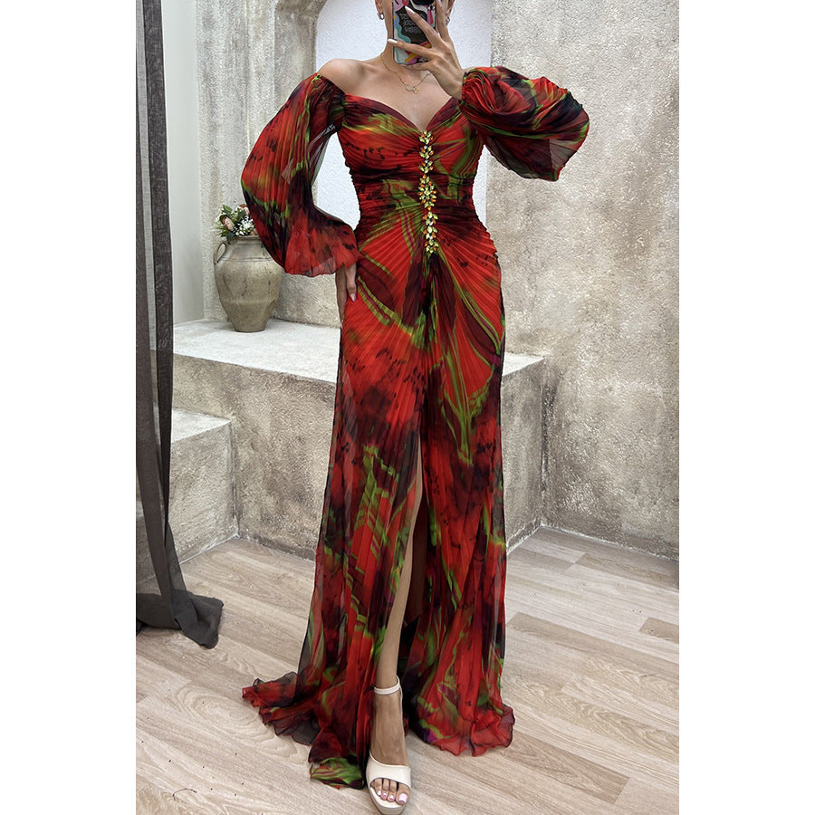 Maëlle | Glamorous V-Neck Maxi Dress