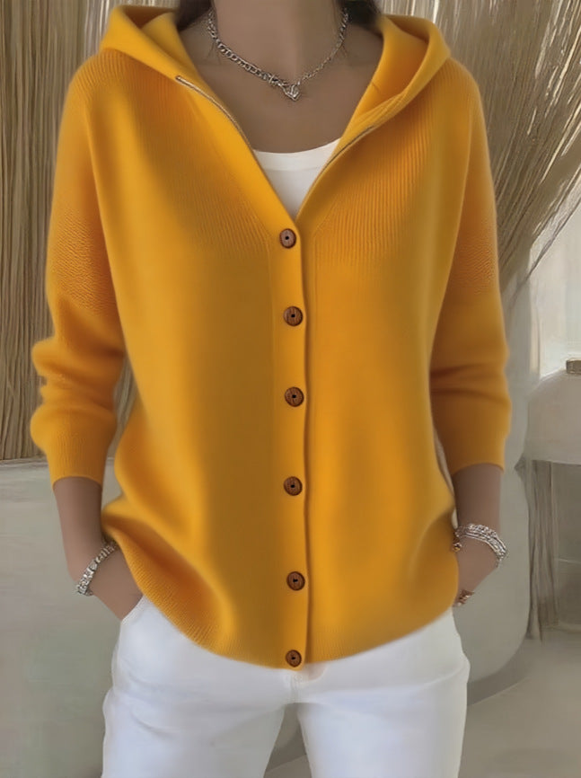Flora | Relaxed Long Sleeve Cardigan