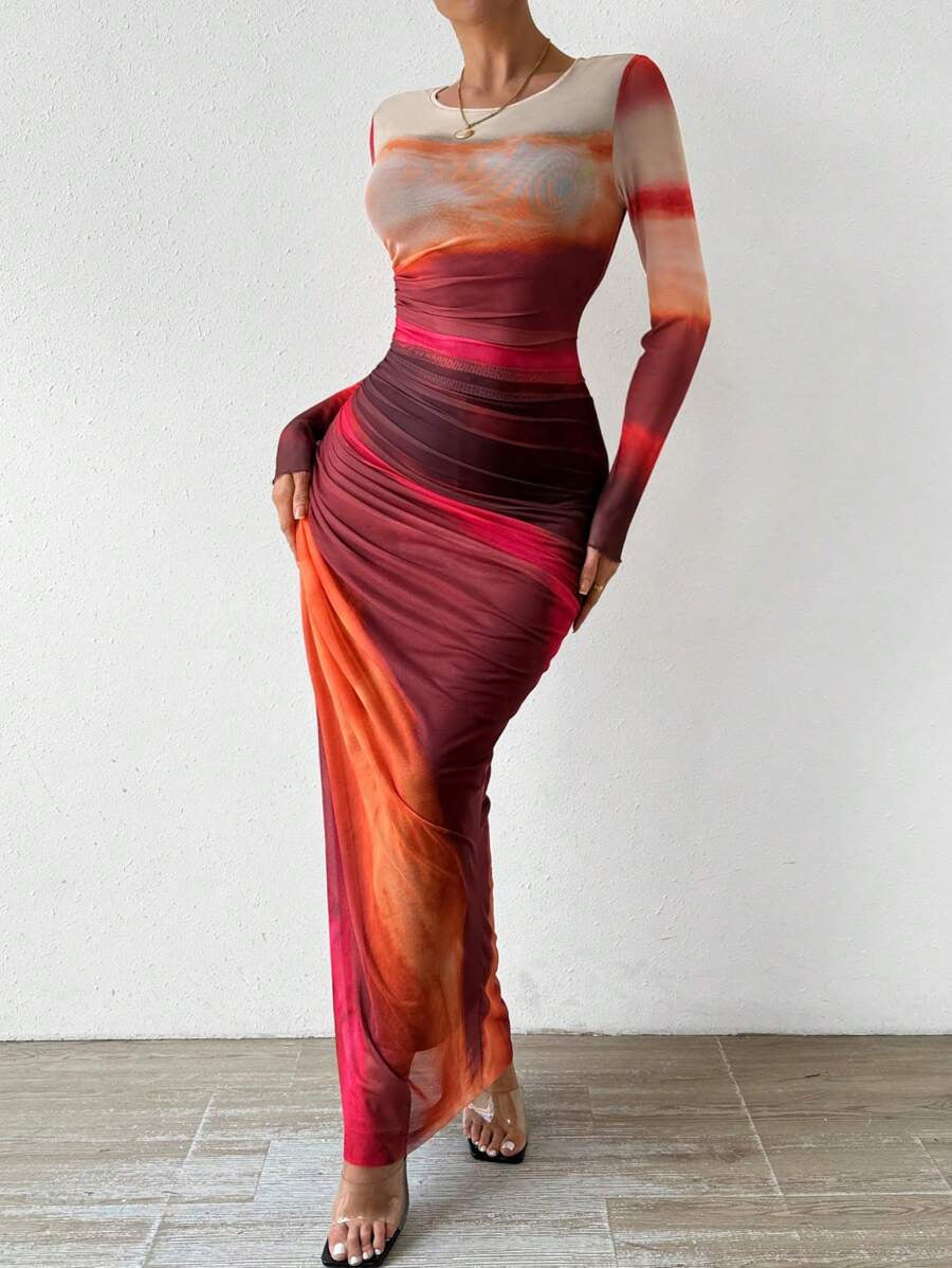 Alessia | Long Sleeve Bodycon Dress